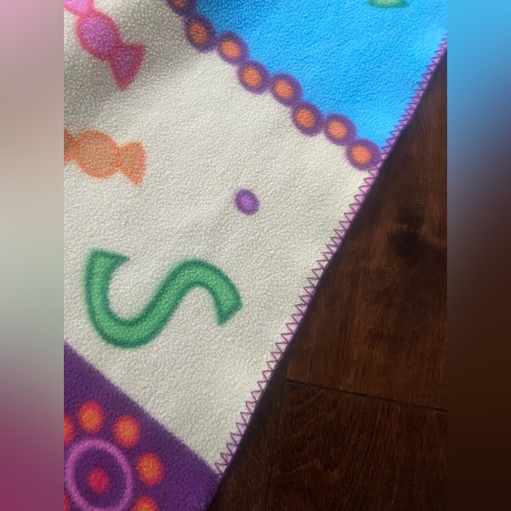 Vintage 2004 Dora the Explorer “Una Fiesta” “ A Party” blanket - Picture 7 of 7